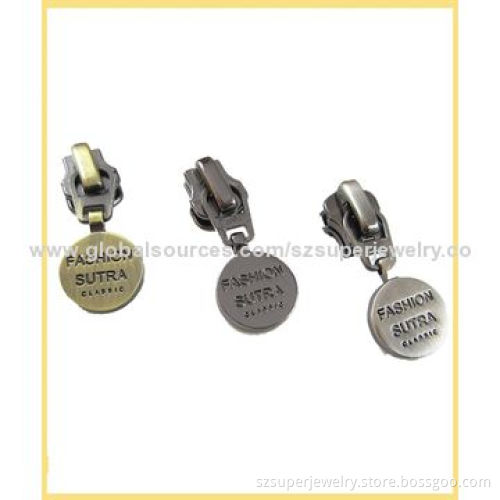 Bag metal slider